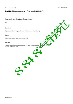 4825464-01Intermittent wiper function