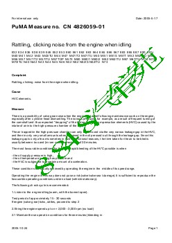 4826059-01Rattling, clicking noise from the engine when idling