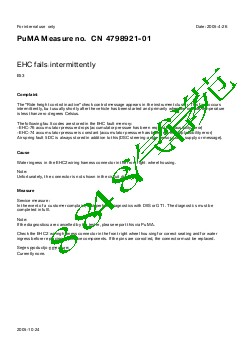 4798921-01EHC fails intermittently