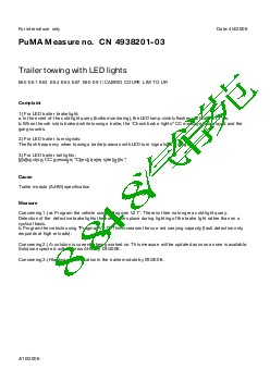 4938201-03 Trailer towing with LED lights