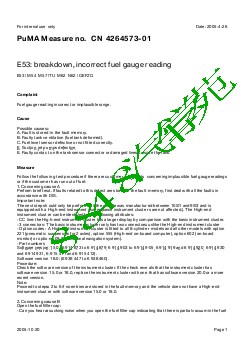 4264573-01_E53 breakdown incorrect fuel gauge reading