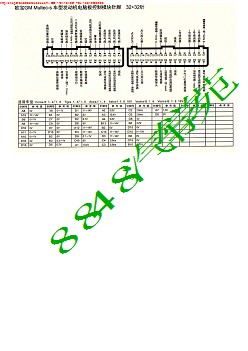 MK_欧宝GM Multc-S车型发动机电脑板控制模块针脚32 32针