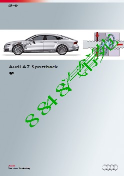 SSP480 奥迪A7 Sportback底盘