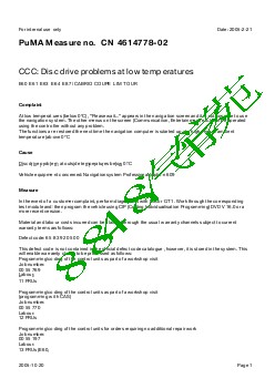 4614778-02CCC Disc drive problems at low temperatures