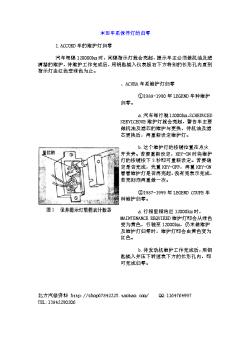 本田车系保养灯的归零