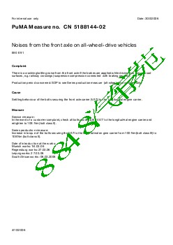 5188144-02 Noises from the front axle on all-wheel-drive vehicles