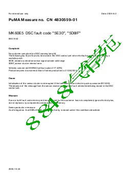 4830559-01MK60E5 DSC fault code 5E30, 5D8F