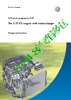 ssp337_The 2.0l FSI engine with turbocharger