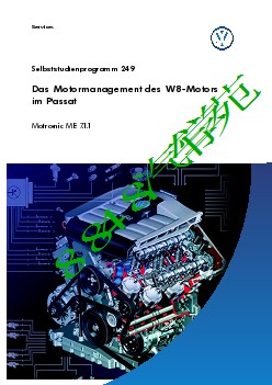 SSP249_Das Motormanagement des W8-Motors im Passat