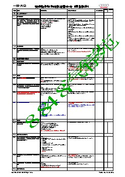 奥迪标准管理经销商现场审核检查表08年第二轮（服务部分）