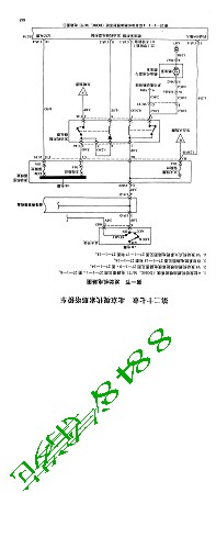 北京现代索那塔轿车电路图