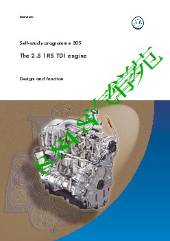 SSP305_The 2.5 l R5 TDI engine