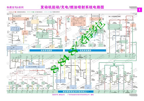 宝马5系列电路图