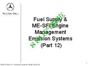 奔驰ME发动机系统_12 排放系统