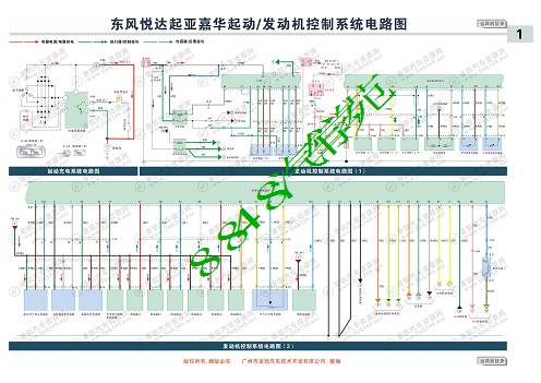 东风悦达起亚嘉华电路图