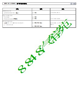 2009现代雅绅特G1.4-排放控制系统