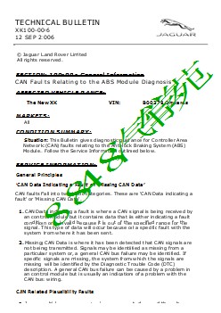 XK100-006 - CAN Faults Relating to the ABS Module Diagnosis _ TOPIx