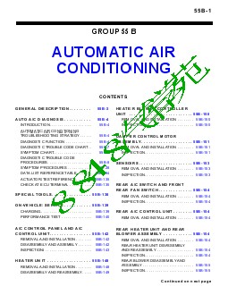 三菱MONTERO V75维修手册自动空调