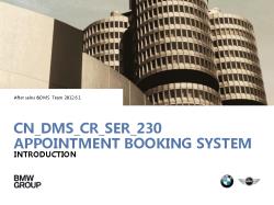 CR-SER-230_Active_Appointment booking