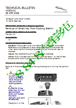 XK303-01 - Removal of Smart Key From Docking Station _ TOPIx