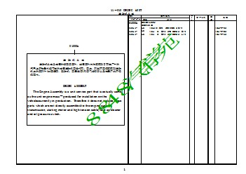 柳汽、宝龙发动机维修用零件目录