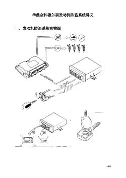 2006华晨金杯防盗系统讲义