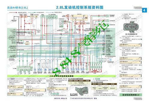 A4 2.8L 发动机控制系统资料图