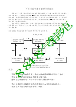 关于车载音响系统付费维修的建议