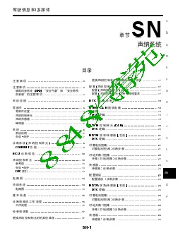 NISSAN SENTRA B17 - SN 聲納系統