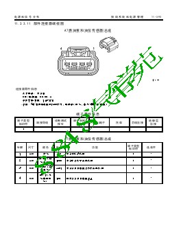 2013_凯迪拉克XTS部件连接器端视图