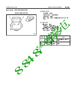 2011_凯迪拉克CTS SedanCTS-V连接器端视图