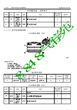 2014_凯迪拉克SRX 部件连接器端视图