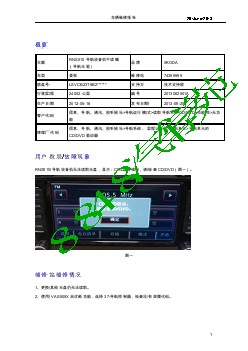 2455_车辆维修报告-RNS510导航收音机不读碟（导航光驱）-SK