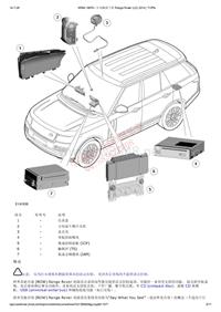 2016年路虎揽胜混合动力Range Rover Hybrid L405车间维修手册+电气线路图_部分6