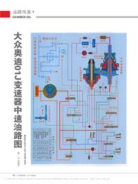 大众奥迪01J变速器中速油路图