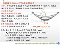 钢板弹簧各片在自由状态下的曲率半径