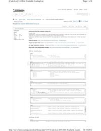 E65-E66 Available Coding List