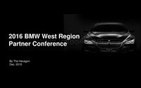 2016 BMW West Region Partner Conference 1214