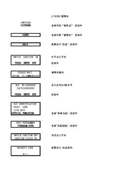 CITROEN-爱丽舍