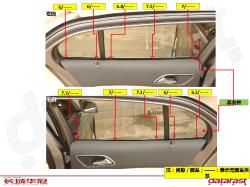 BD00902_内饰间隙段差测量信息_S1507_6203-6202_后车门玻璃与车门内护面间隙