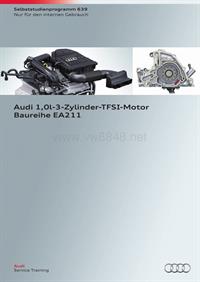 SSP 639 Audi 1，0-3-Zylinder-TFSI-Motor Baureihe EA211