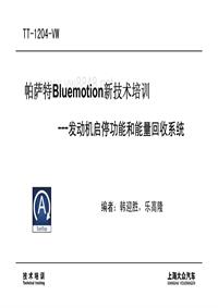 TT1204_VW_01_全新帕萨特Bluemotion(启停功能和能量回收)