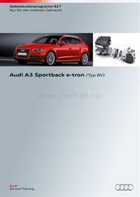 SSP 627 Audi A3 Sportback e-tron （Typ 8V）