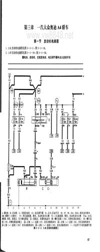 一汽大众奥迪A4轿车电路图集