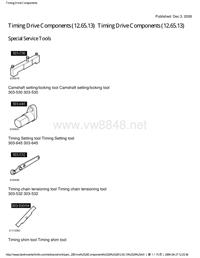 路虎LM06款-4.4L正时Timing&amp#160；Drive&amp#160；Components