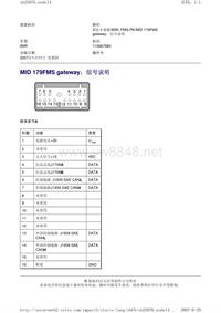 沃尔沃B9R和D9B客车_MID 179FMS gateway，信号说明