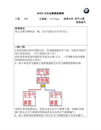 F02 空气弹簧管路漏气