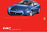 法拉利612车主手册Ferrari 612 Scaglietti Owners Manual 2004 USA