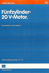 093 - Fünfzylinder 20V Motor - Konstruktion und Funktion