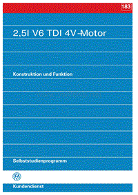 183 - 2,5l V6 TDI 4V-Motor